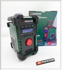 Parkside Radio Bluetooth Usb Fm Dab Dab+ da Cantiere Campeggio Giardino PBR 10