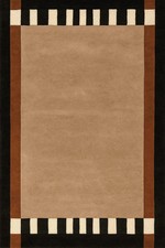 Tappeto geometrico in lana