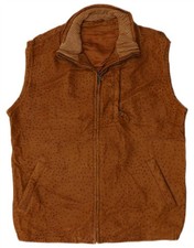 Gilet uomo VINTAGE in pelle IT