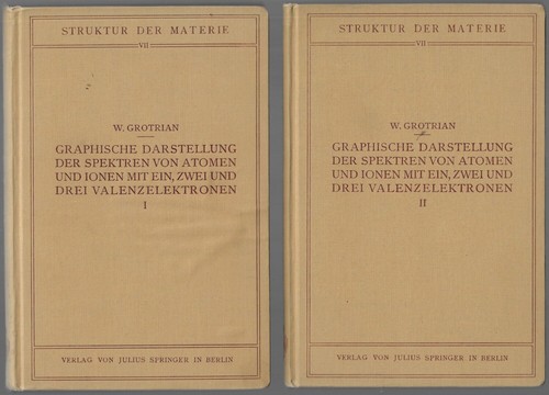 Walter grotrian diagrams - grotrian,