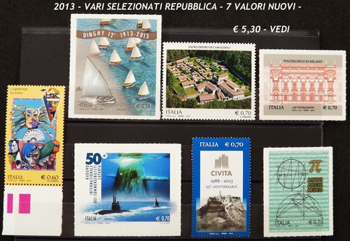 2013 francobollo collezione - 2013,