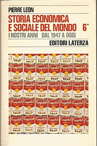 Storia economica sociale - economica, del
