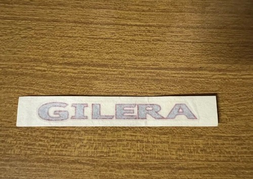 Adesivo originale gilera - gilera, nuovo