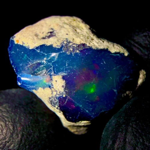 Opale etiope naturale - naturale, nero