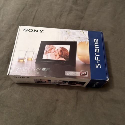 Sony dpf d72n digital frame - dpf-d72n,