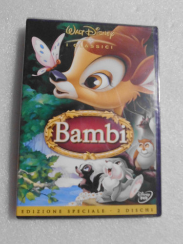 Bambi dvd walt disney - dvd, classici