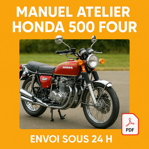 Manuel atelier honda 500 four - atelier,