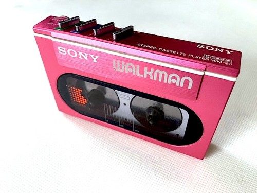 Walkman sony rosa - wm-20,