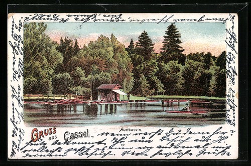 Litografia cassel capanna - litografia, cassel,