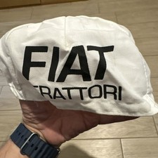 FIAT CAPPELLINO CAPPELLO CAP HAT VINTAGE BICI CICLISMO