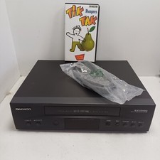 Daewoo DV-K240 Video-Recorder TESTED VCR PAL NTSC-Playback Blue Diamond Quick St