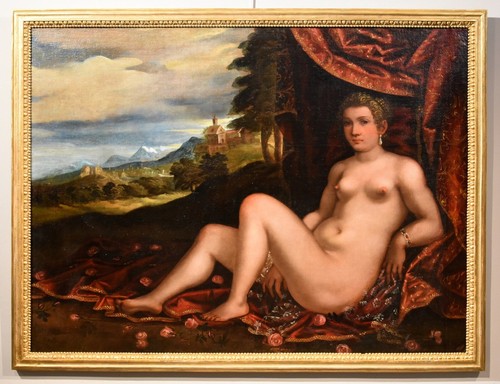 Grande dipinto antico venere - grande,