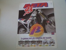 advertising Pubblicità 1992 BETA TRIAL '93 ZERO 260/50/125/SYNT 260 240/ALP 240