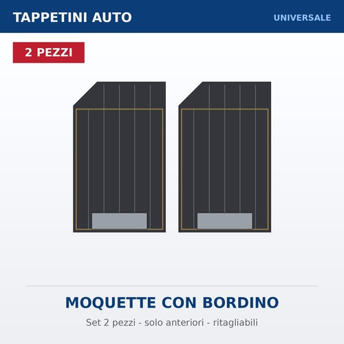 Set tappetini auto - 2,