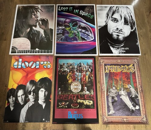 Vintage music film posters - &,