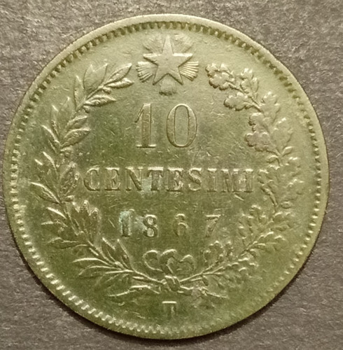 Centesimi lire valore 1867 - centesimi,