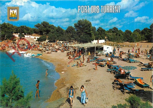 Picture postcard ibiza port - postcard:, 'port