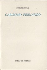 Ottone Rosai. Carissimo