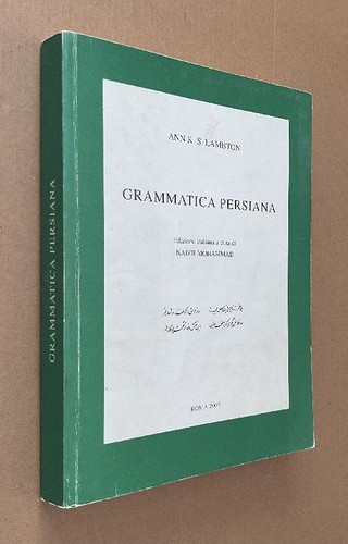 Grammatica persiana ann k - grammatica,