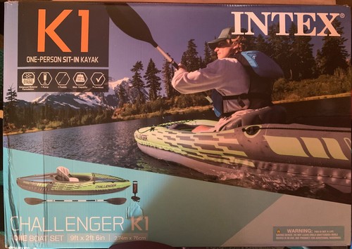 Intex challenger kayak - k1, set