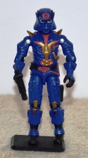 Gi Joe     COBRA COMMANDER  V8   1997    Complet    Loose + Stand   RARE