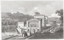 ROMA, VILLA PIA , incisione