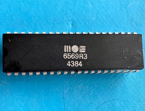 Mos 6569r3 vic video chip - 6569r3,