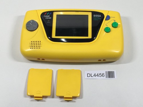 Game gear console - console, gialla
