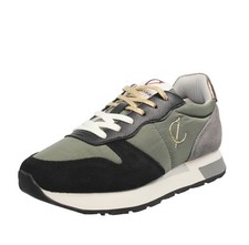 Cafe' Noir Sneakers In Suede Nero - Taglia 35 Scarpe Donna Sneakers Sporty Chic