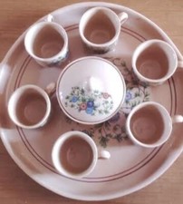 servizio caffè in terra cotta