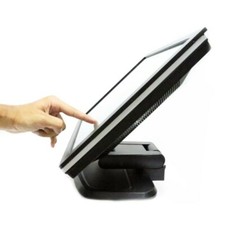 19 Inch Monitor Hp Touch Lcd Touchscreen Screen 1 Wire Vga 1280 X 1024 Desktop