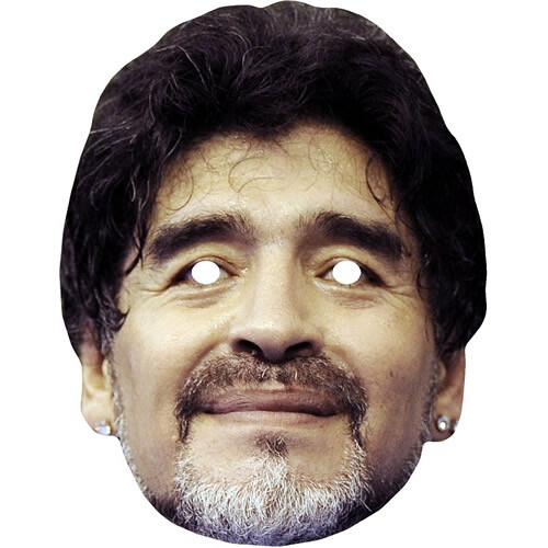 Maschera viso diego maradona - maschera,