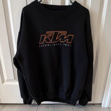 Ktm men black pullover - ktm,