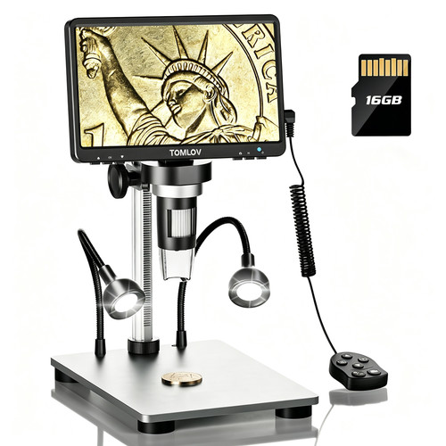 Dm9 lcd microscopio - 7",
