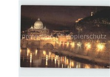 Roma Roma Basilica di San Pietro di notte