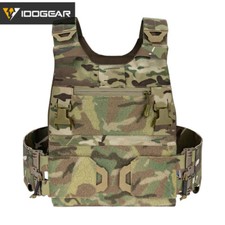 IDOGEAR Tactical FCSK 3.0 FERRO Gilet tattico a sgancio rapido portatarga softair