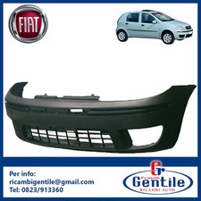 PARAURTI ANTERIORE NERO GOFFRATO PER PUNTO DAL 2003 AL 2005 MODELLO ACTUAL VAN