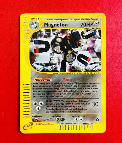 Lotto carte pokemon magneton - lotto,