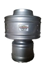 Blindocom Comignolo Cappello Inox Antivento, Attivatore Tiraggio Naturale Dm 120