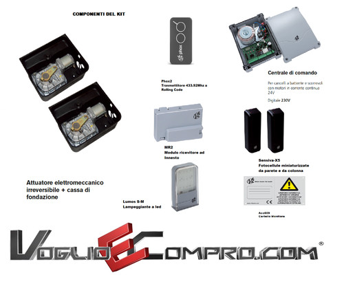 Kit automazione interrato - kit,