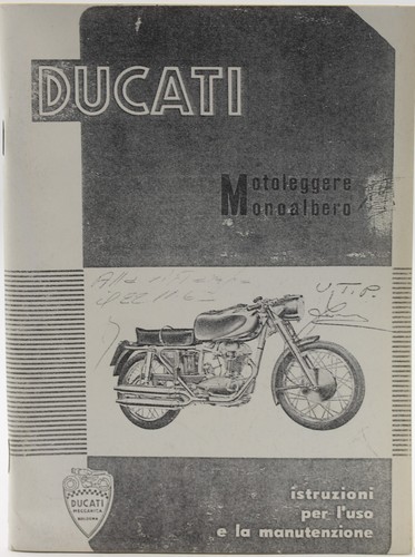 Uso manutenzione ducati 125 - ducati,