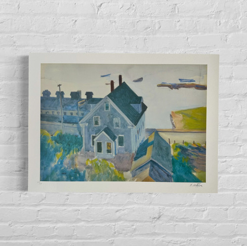 Lithografia edward hopper - lithografia,