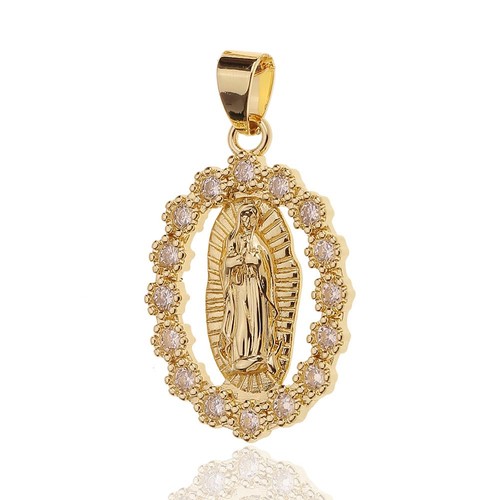 Collana vergine maria - vergine, simulata