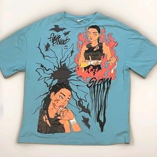 Bershka - T-shirt blu con