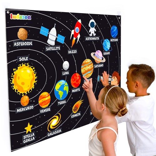 Puzzle sistema solare - sistema,