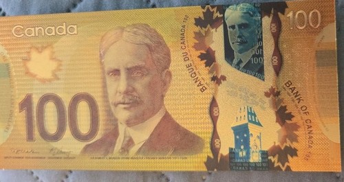 Banconota canada 100 - banconota, dollari