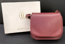 Cartier bordeaux shoulder bag - cartier,