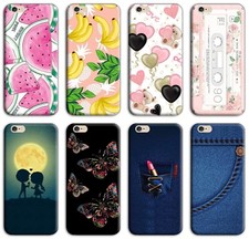 CUSTODIA COVER MORBIDA IN TPU PER APPLE IPHONE VARI MODELLI FANTASIA M12 