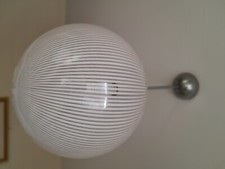 Lampadario murano filigrana