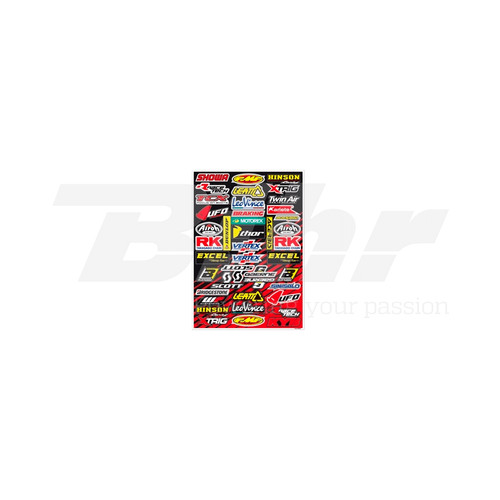 Blackbird kit adesivi sponsor - adesivi,